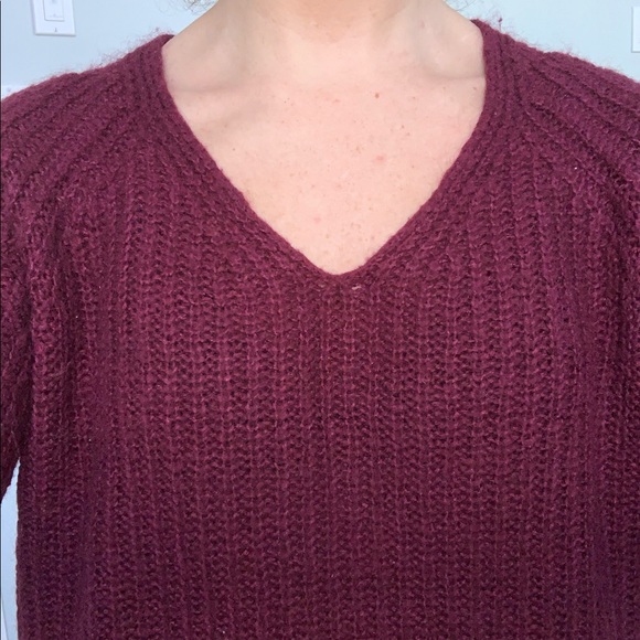 Burgundy Wool Sweater from The Gap - Picture 4 of 8